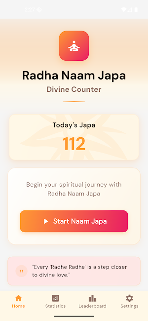 Radha Naam Jap Counter Screenshot 0