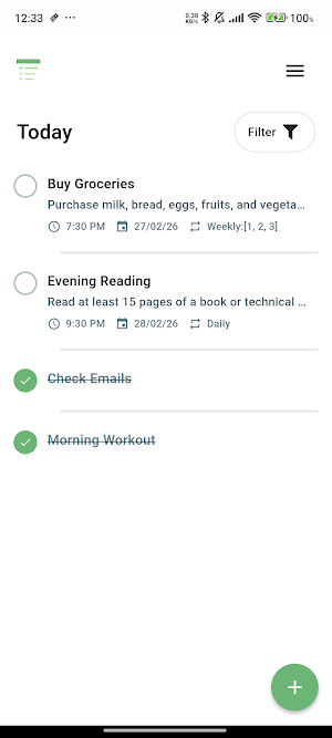 Routina Daily Routine List Screenshot 3