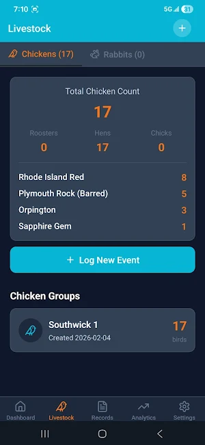 Livestock Tracker Screenshot 1