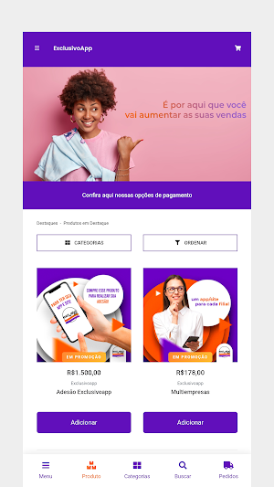 ExclusivoApp - O aplicativo e site da sua marca Screenshot 1