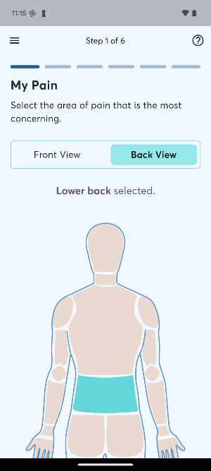 Pain Coach Screenshot 1