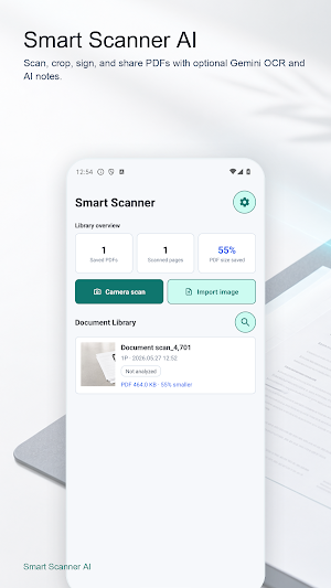 Smart Scanner AI - PDF Screenshot 0