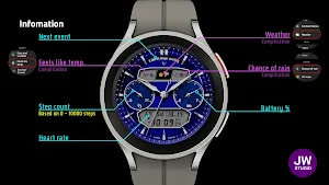 JW099 jwstudio watchface Screenshot 1