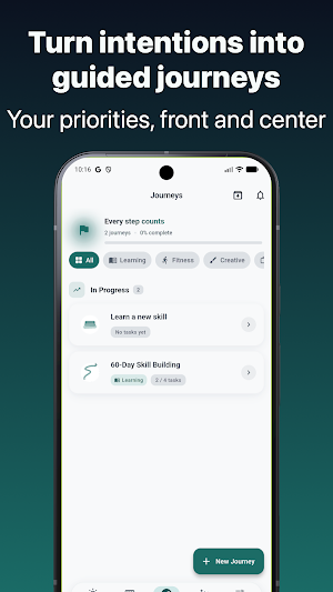 Steadly: Goal Tracker Screenshot 1