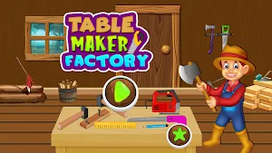 Table Maker Factory: Furniture Shop Screenshot 0