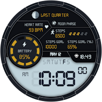DS D008 - Digital watch face