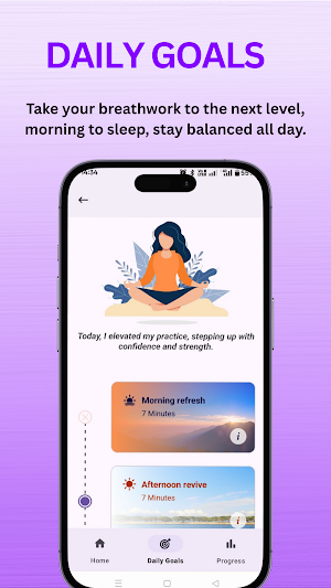 7 Minute Pranayama Screenshot 3
