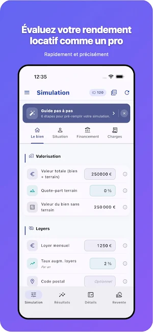 RendImmo : rendement locatif Screenshot 0