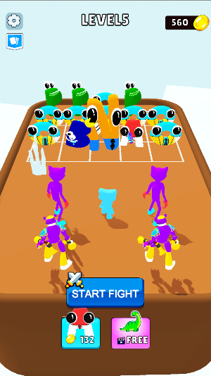 Merge Alphabet: Merge Monster Screenshot 0
