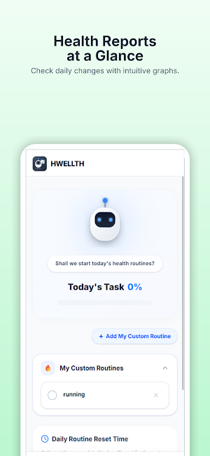 HWELLTH: AI Health by Hwelly Screenshot 1