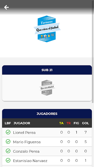 Torneos Que Viva El Fútbol Screenshot 1