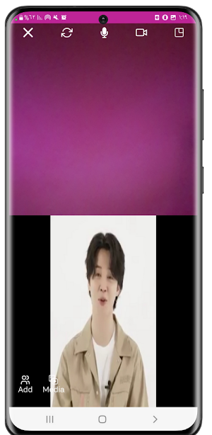 JiMiNe fake video call Screenshot 2