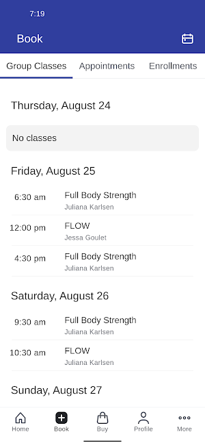 Kinfix Health + Fitness Screenshot 1