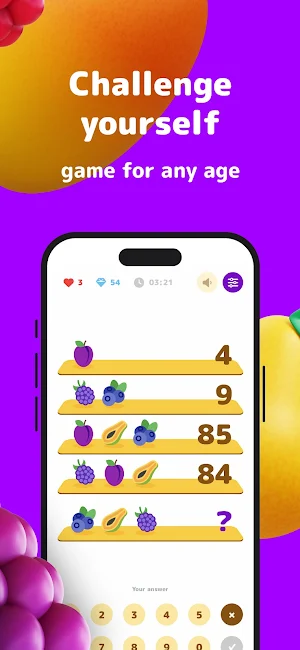 Math game for kids and adults Screenshot 1
