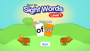 Meet the Sight Words 1 Flashcards Screenshot 0