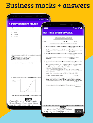 Business studies: mocks Screenshot 0