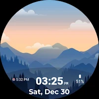 Morning View Watch Face
