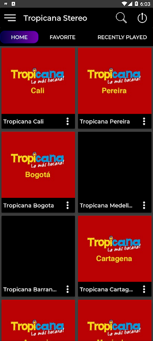 Tropicana Stereo Cali En Vivo Screenshot 0