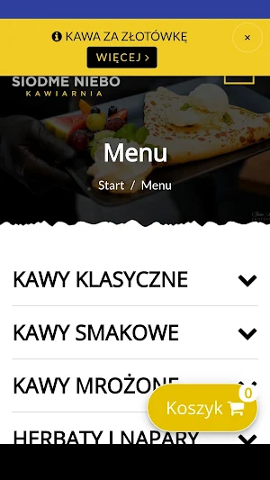 Kawiarnia siódme niebo Czersk Screenshot 2