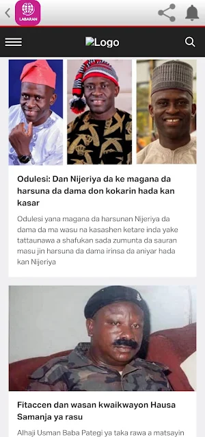 Labaran Hausa Screenshot 1