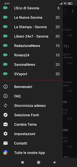 Savona notizie Screenshot 1