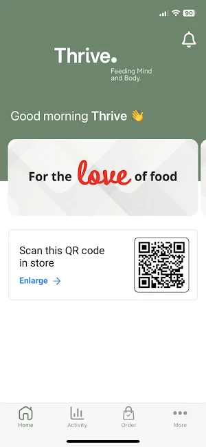 Thrive - Feeding mind and body Screenshot 2