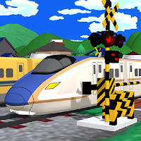 Railroad Crossing Train 3D
