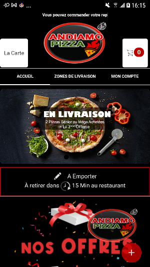 Andiamo Pizza Choisy Le Roi Screenshot 1