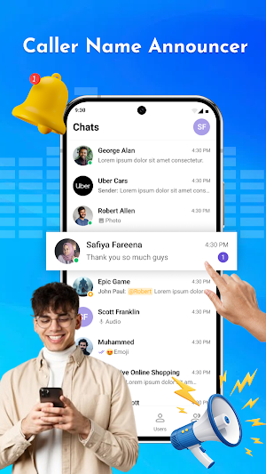 Call Announcer & Message Alert Screenshot 2
