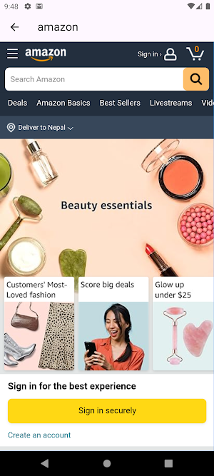 Algeria Online Shopping Apps Screenshot 1