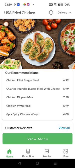 USA Fried Chicken Screenshot 1