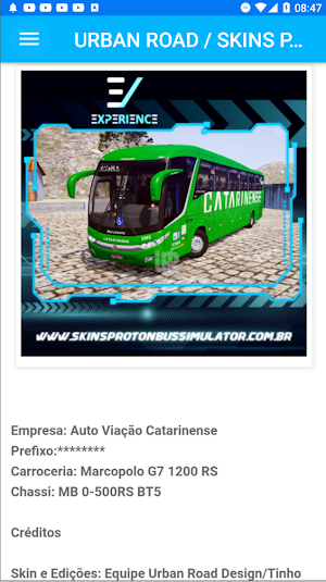 SKINS PROTON BUS SIMULATOR - URBAN ROAD Screenshot 1