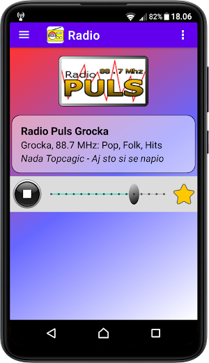 Radio Stations - Serbia, FM Internet Radio Live Screenshot 0