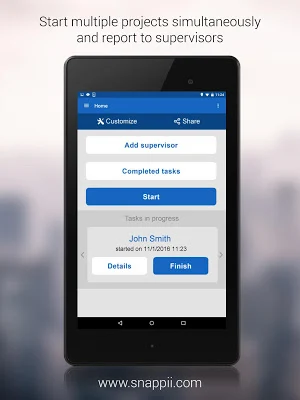 Timesheet App Screenshot 1