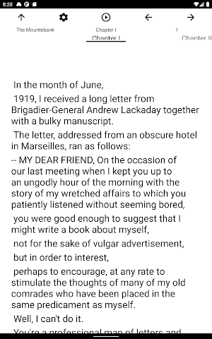 Book, The Mountebank Screenshot 3