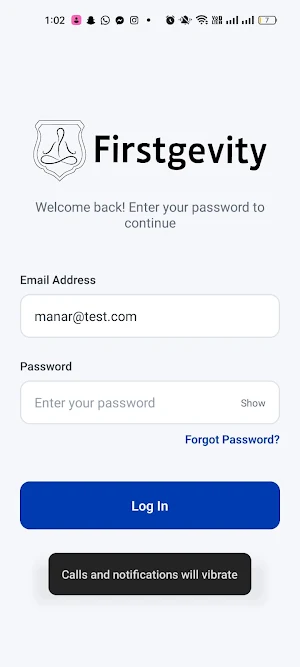 Firstgevity Screenshot 1