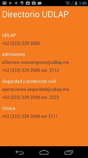 Explore UDLAP Screenshot 1