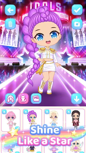 Chibi Avatar Maker Game Screenshot 3