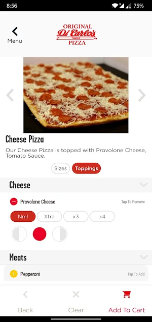 Dicarlo's Famous Pizza Screenshot 3