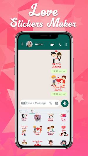 Love Stickers Maker Screenshot 3
