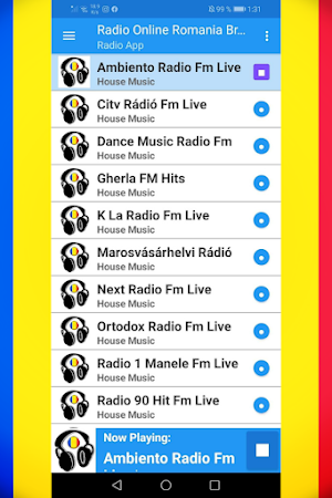 Radio Online Romania Broadcast Screenshot 1
