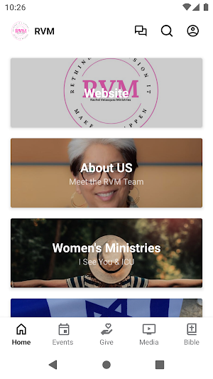 Rachel Velasquez Ministries Screenshot 0