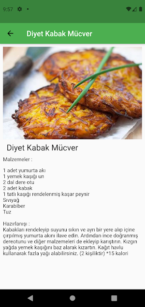 Diyet Yemekleri Screenshot 2
