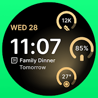Tidal Glow Watch Face