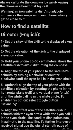 Satellite Director Screenshot 2