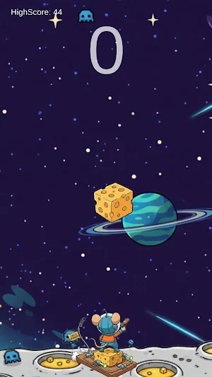 Cheese Invaders Screenshot 1