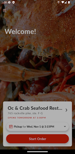 Live Crawfish Rockville Screenshot 1