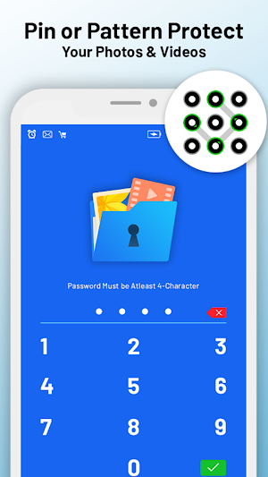 Photo Vault & App Lock: Folder Lock & Safe Gallery Screenshot 0