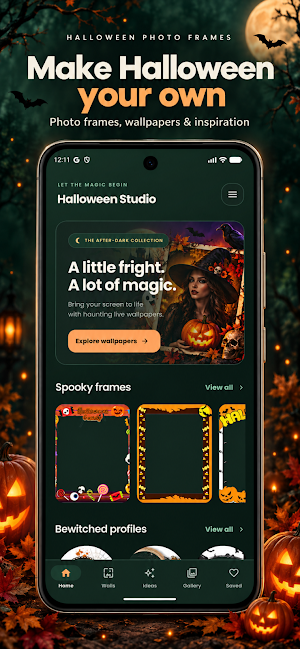 Halloween Frames: Photo Editor Screenshot 0