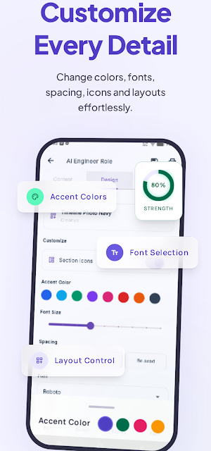 Cvify: AI Resume & CV Builder Screenshot 1